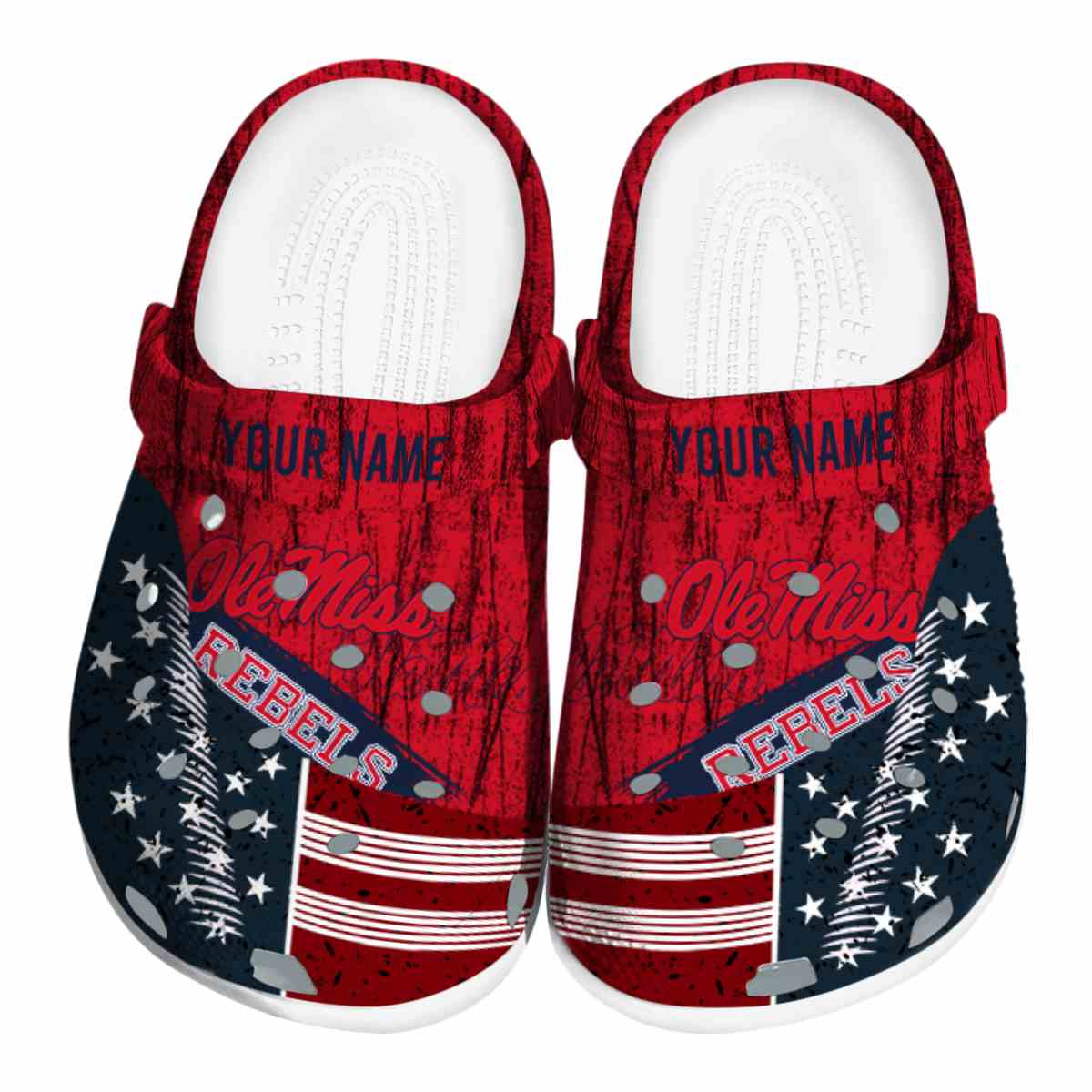 Ole Miss Rebels 2025 NCAA Sport Crocs Clogs For Men Women and Kids - GNL1463931