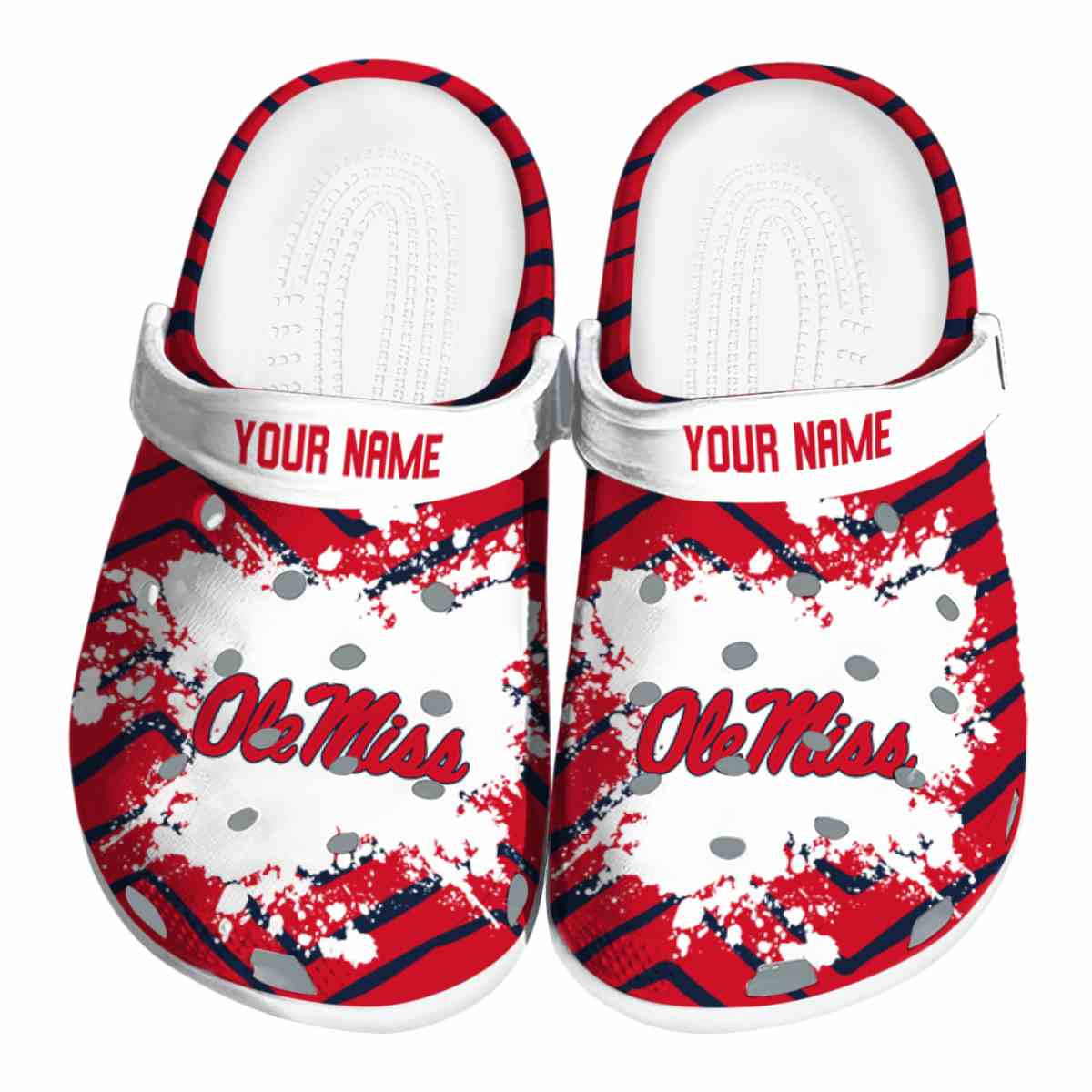 Ole Miss Rebels 2025 NCAA Sport Crocs Clogs For Men Women and Kids - GNL1463926
