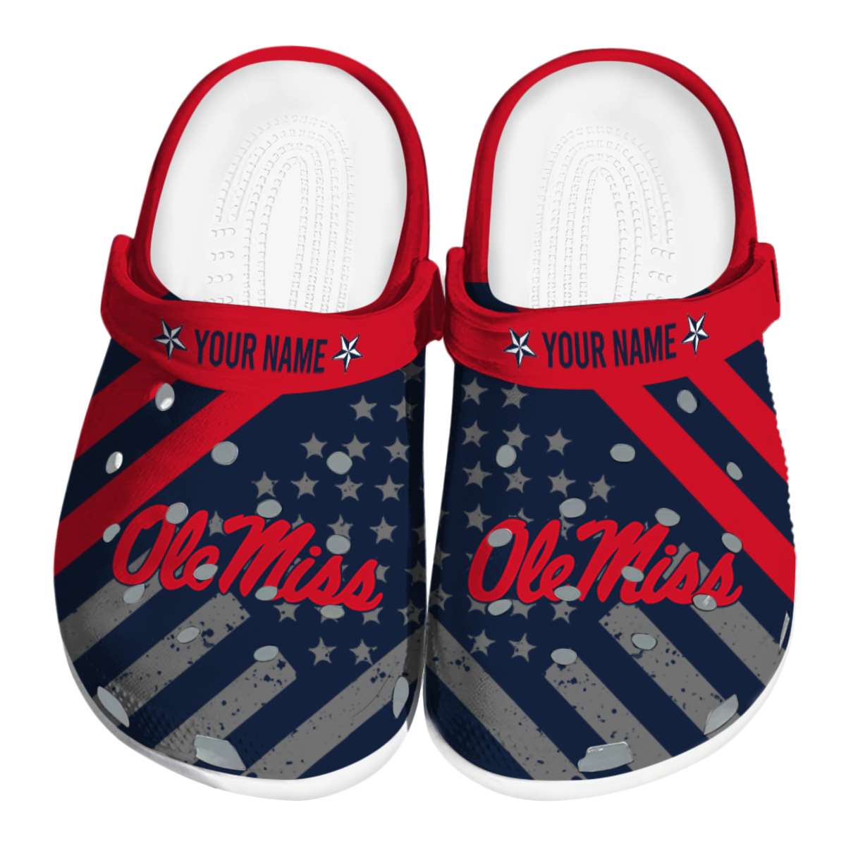 Ole Miss Rebels 2025 NCAA Sport Crocs Clogs For Men Women and Kids - GNL1463957