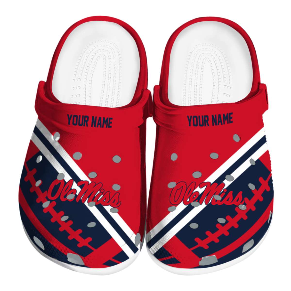 Ole Miss Rebels 2025 NCAA Sport Crocs Clogs For Men Women and Kids - GNL1463968