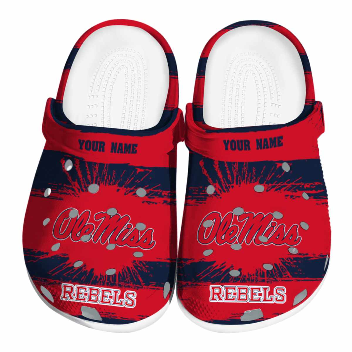 Ole Miss Rebels 2025 NCAA Sport Crocs Clogs For Men Women and Kids - GNL1463972