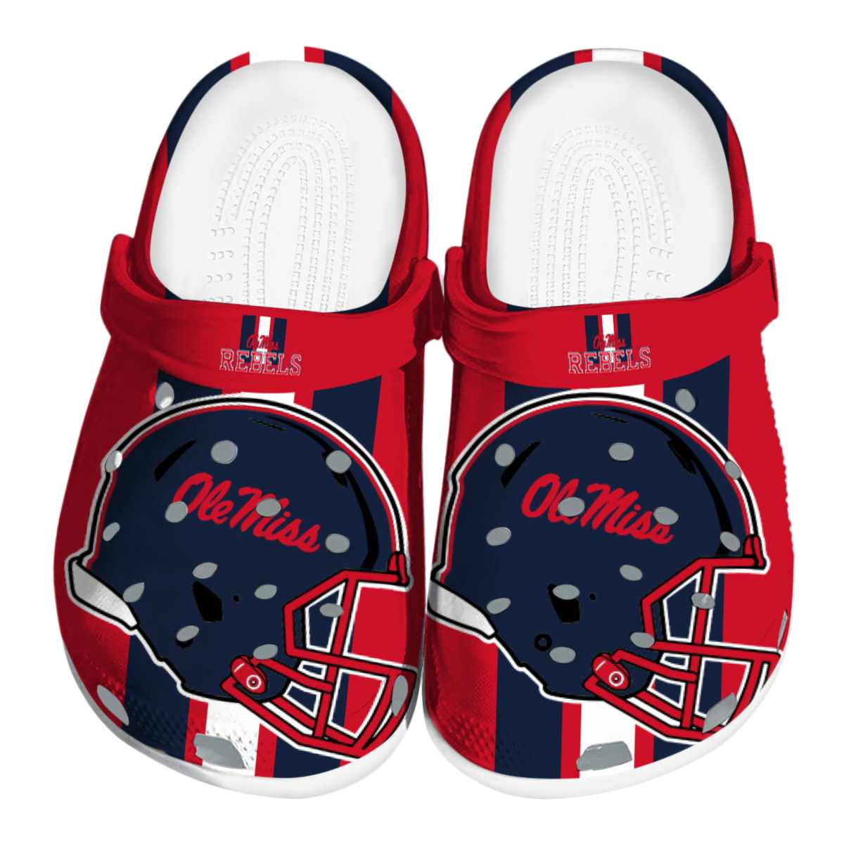 Ole Miss Rebels 2025 NCAA Sport Crocs Clogs For Men Women and Kids - GNL1463974