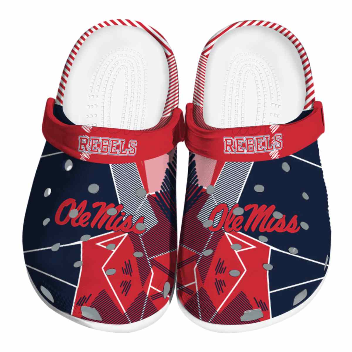 Ole Miss Rebels 2025 NCAA Sport Crocs Clogs For Men Women and Kids - GNL1463960