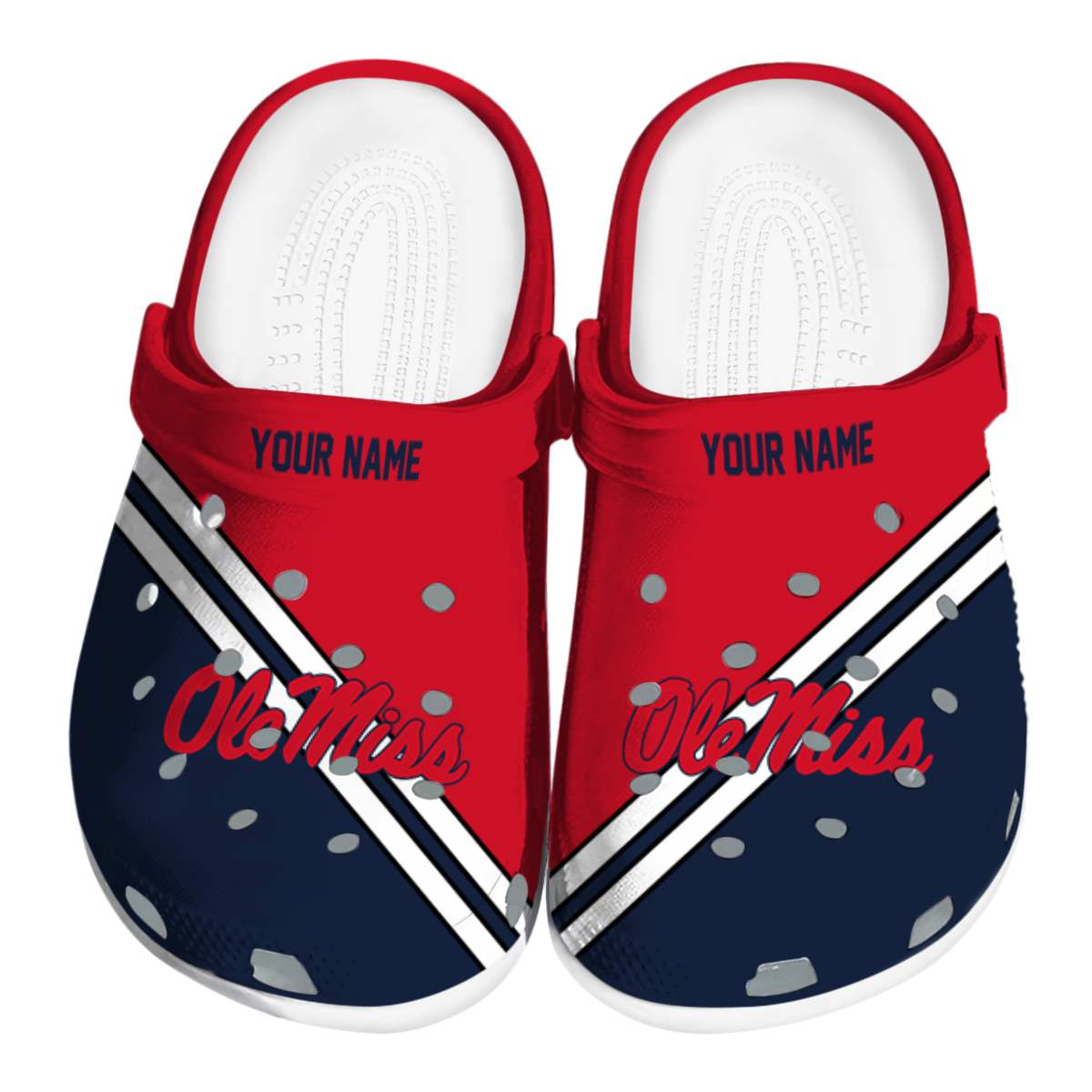 Ole Miss Rebels 2025 NCAA Sport Crocs Clogs For Men Women and Kids - GNL1463958