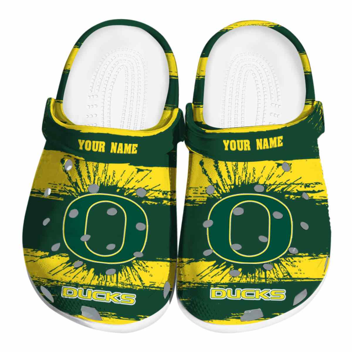 Oregon Ducks 2025 NCAA Sport Crocs Clogs For Men Women and Kids - GNL1463978