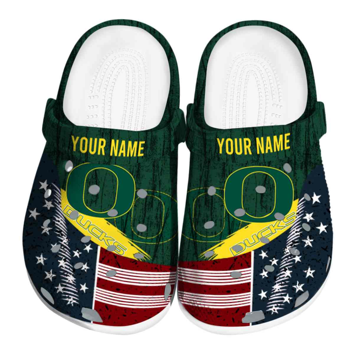 Oregon Ducks 2025 NCAA Sport Crocs Clogs For Men Women and Kids - GNL1464005