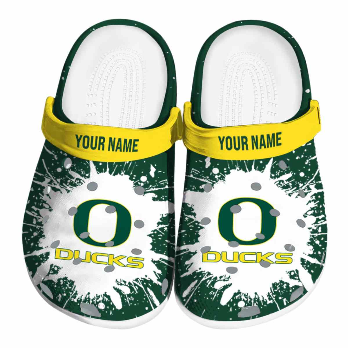 Oregon Ducks 2025 NCAA Sport Crocs Clogs For Men Women and Kids - GNL1463982