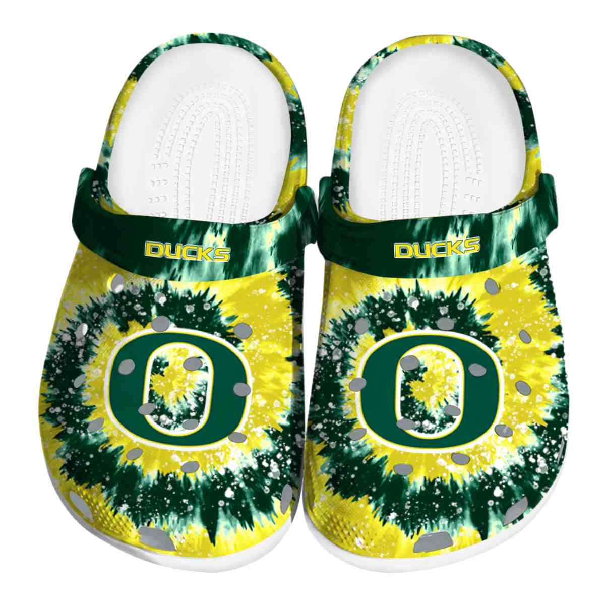 Oregon Ducks 2025 NCAA Sport Crocs Clogs For Men Women and Kids - GNL1464002