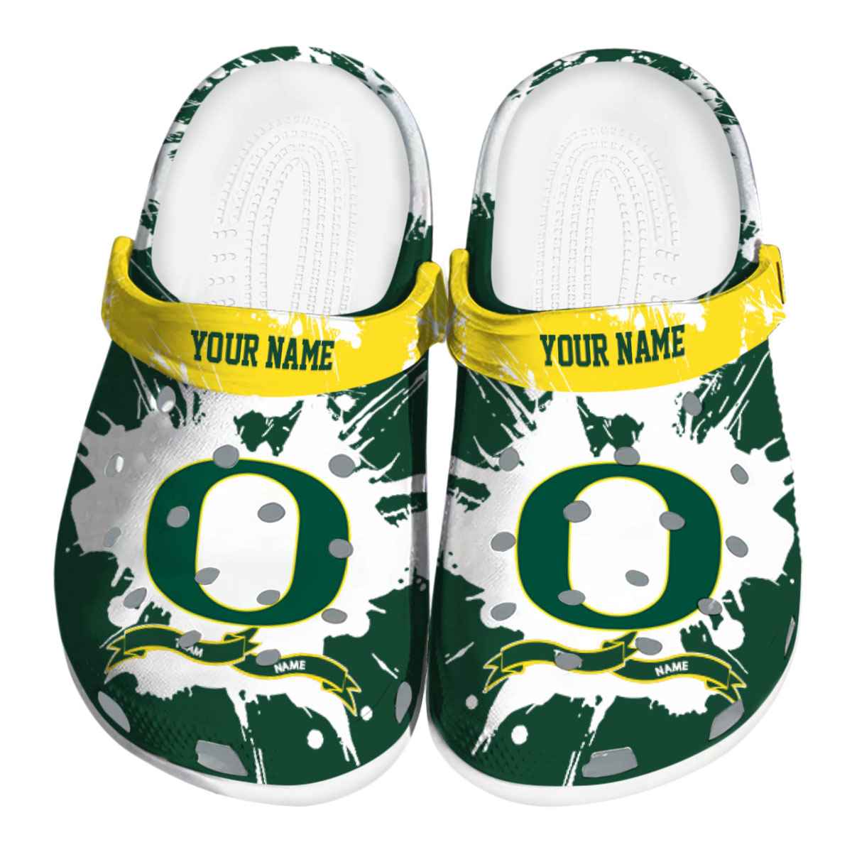 Oregon Ducks 2025 NCAA Sport Crocs Clogs For Men Women and Kids - GNL1464001