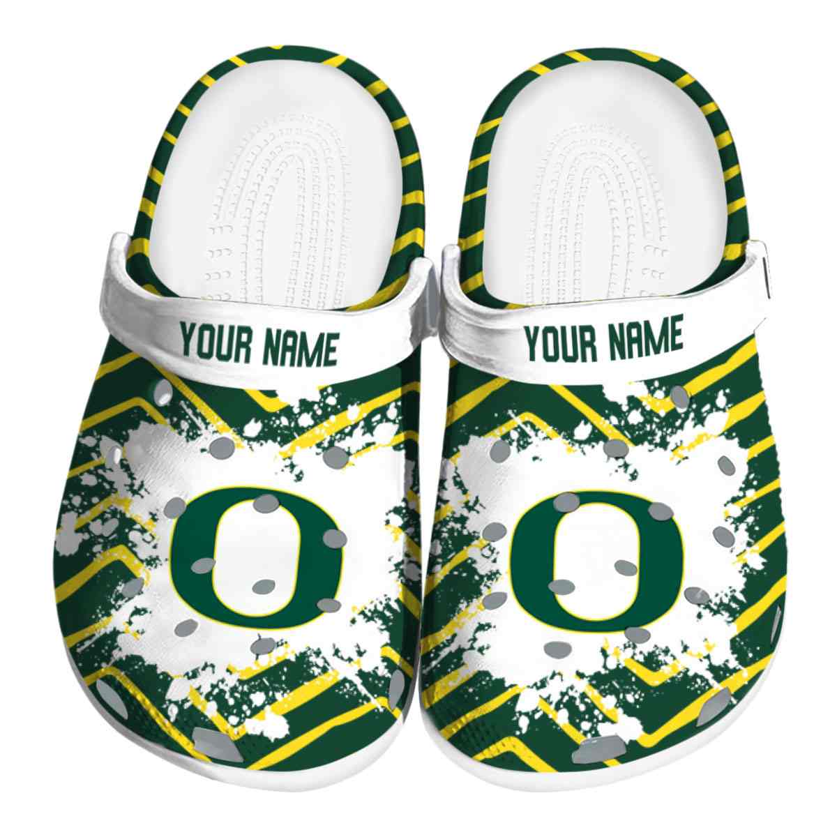 Oregon Ducks 2025 NCAA Sport Crocs Clogs For Men Women and Kids - GNL1464004