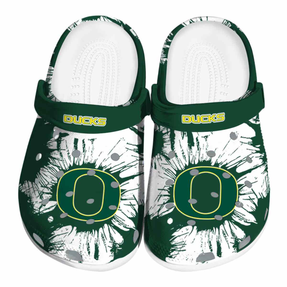 Oregon Ducks 2025 NCAA Sport Crocs Clogs For Men Women and Kids - GNL1464003