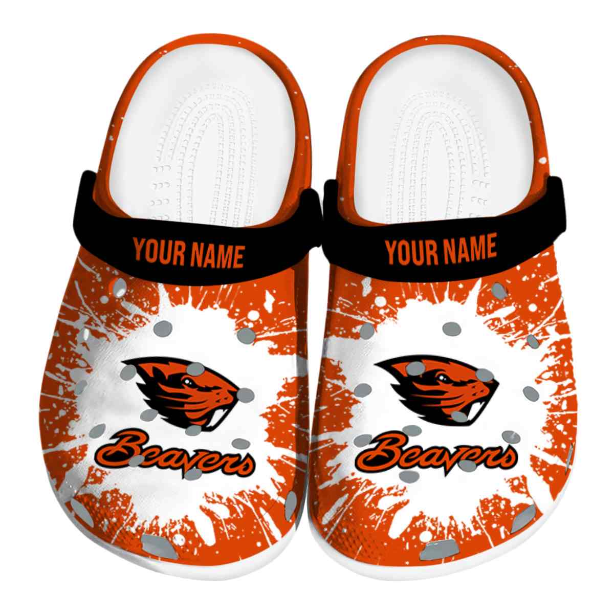 Oregon State Beavers 2025 NCAA Sport Crocs Clogs For Men Women and Kids - GNL1464011