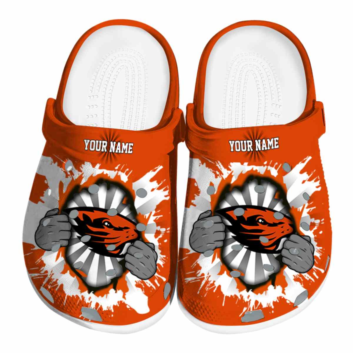 Oregon State Beavers 2025 NCAA Sport Crocs Clogs For Men Women and Kids - GNL1464019