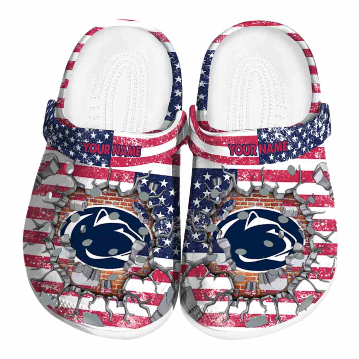 Penn State Nittany Lions 2025 NCAA Sport Crocs Clogs For Men Women and Kids - GNL1464052