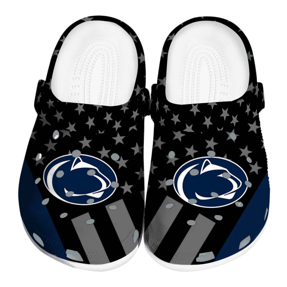 Penn State Nittany Lions 2025 NCAA Sport Crocs Clogs For Men Women and Kids - GNL1464041