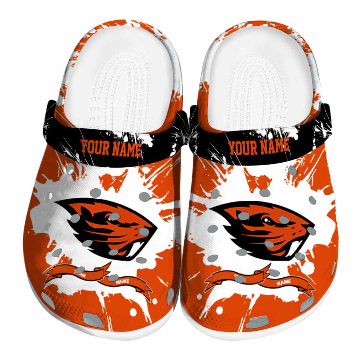 Oregon State Beavers 2025 NCAA Sport Crocs Clogs For Men Women and Kids - GNL1464047