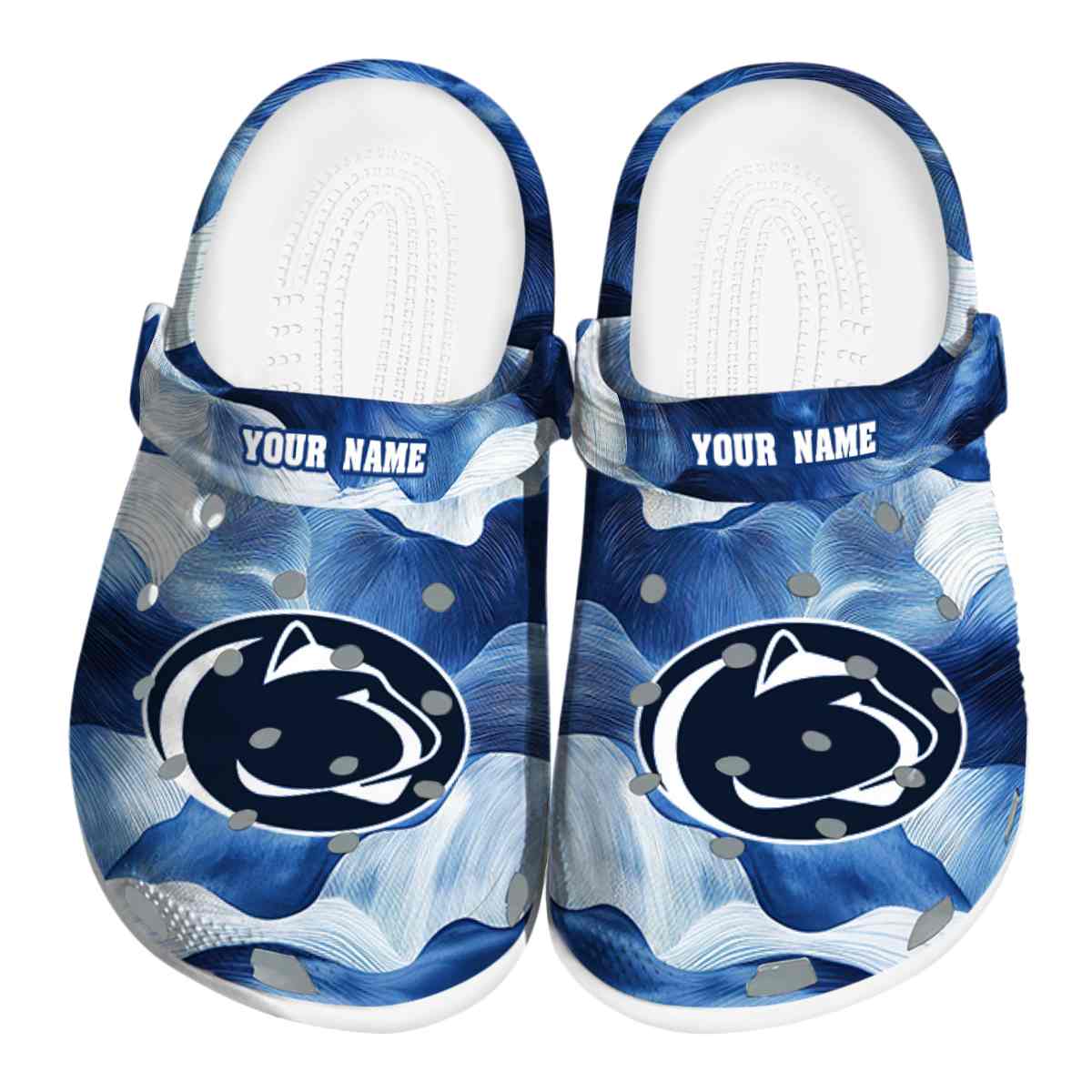 Penn State Nittany Lions 2025 NCAA Sport Crocs Clogs For Men Women and Kids - GNL1464062