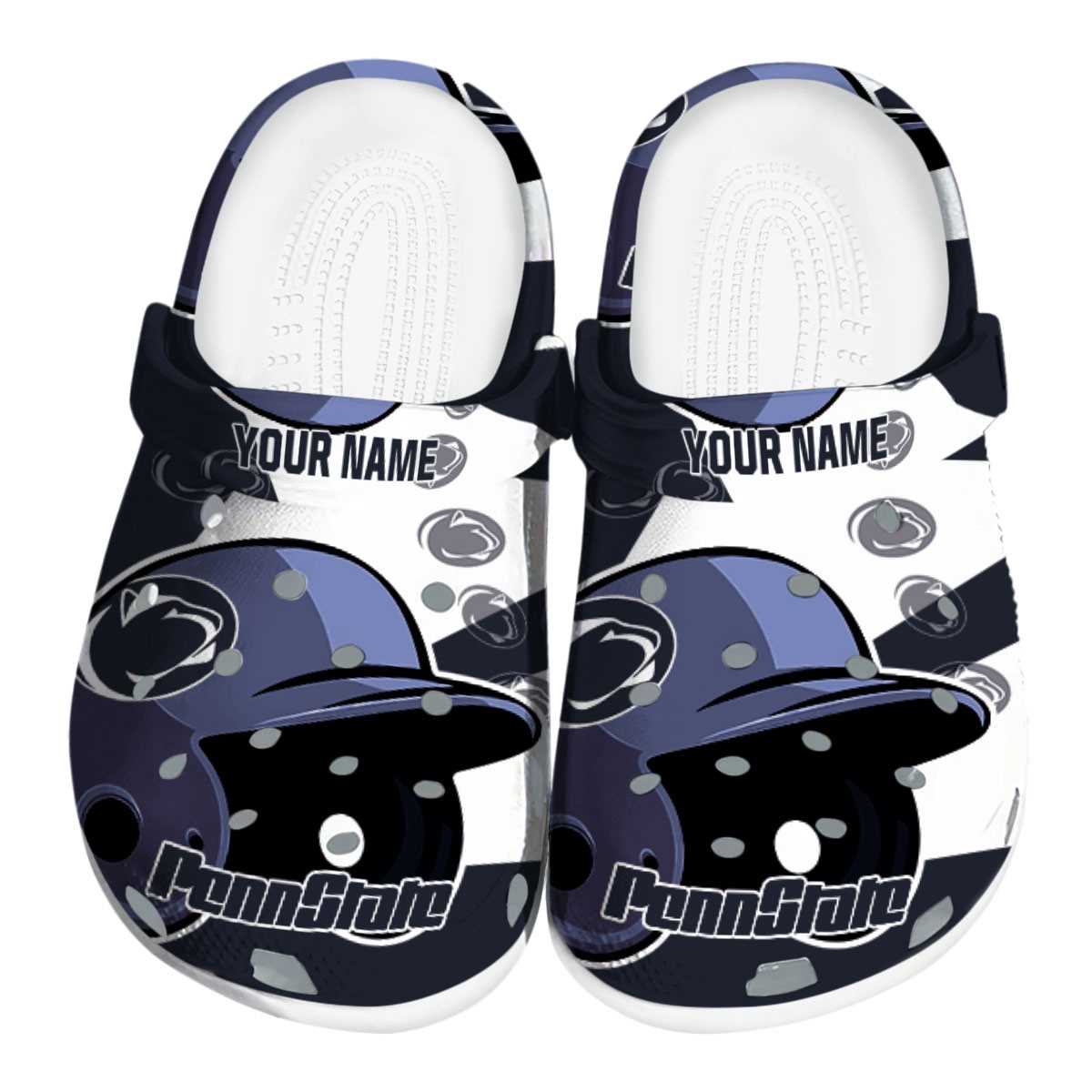 Penn State Nittany Lions 2025 NCAA Sport Crocs Clogs For Men Women and Kids - GNL1464077
