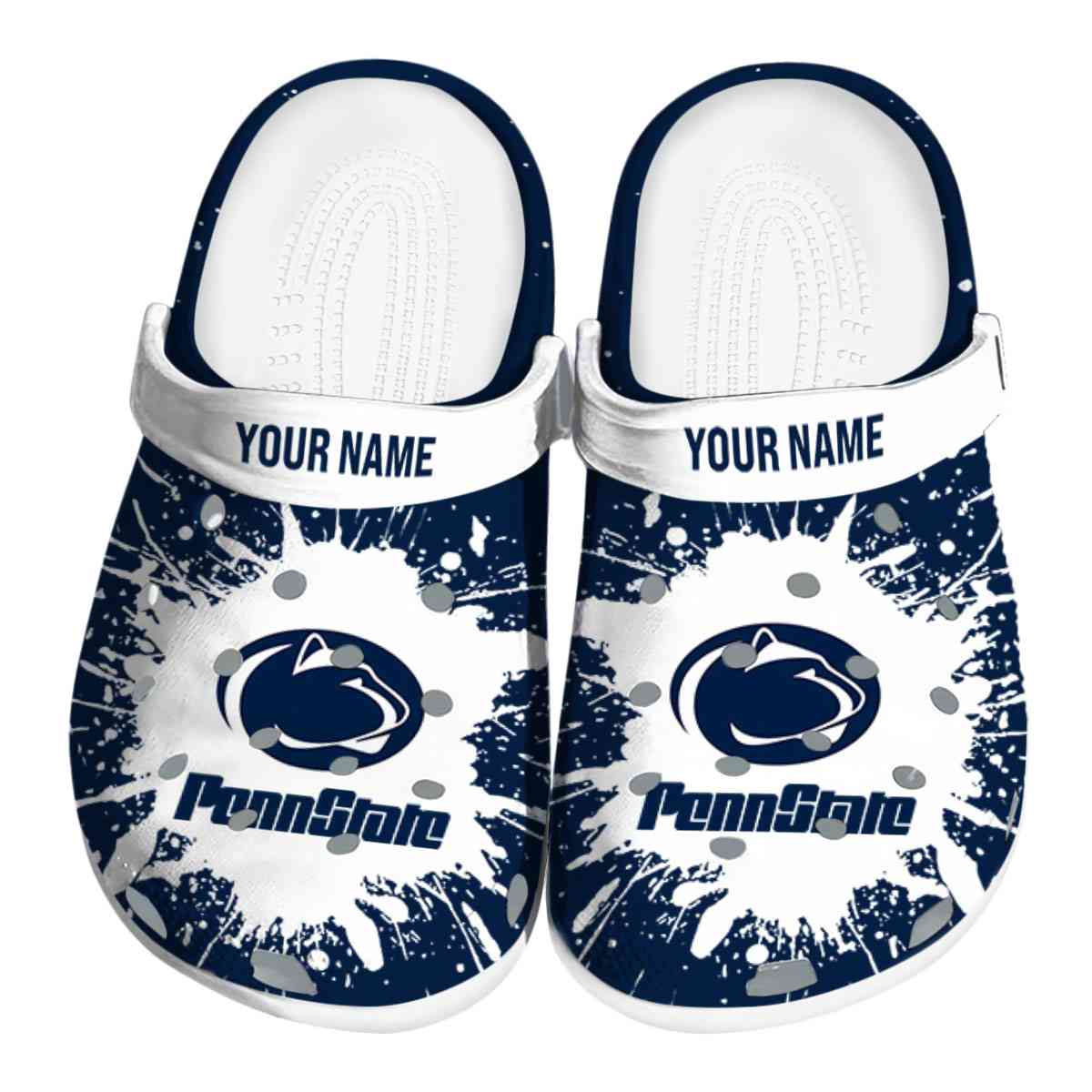 Penn State Nittany Lions 2025 NCAA Sport Crocs Clogs For Men Women and Kids - GNL1464094