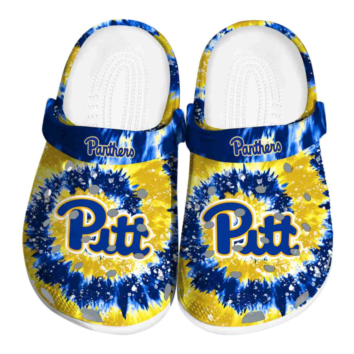 Pittsburgh Panthers 2025 NCAA Sport Crocs Clogs For Men Women and Kids - GNL1464085
