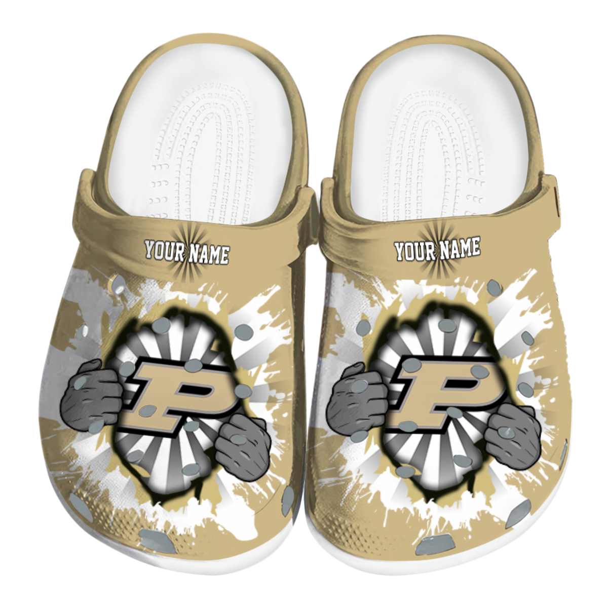 Purdue Boilermakers 2025 NCAA Sport Crocs Clogs For Men Women and Kids - GNL1464113