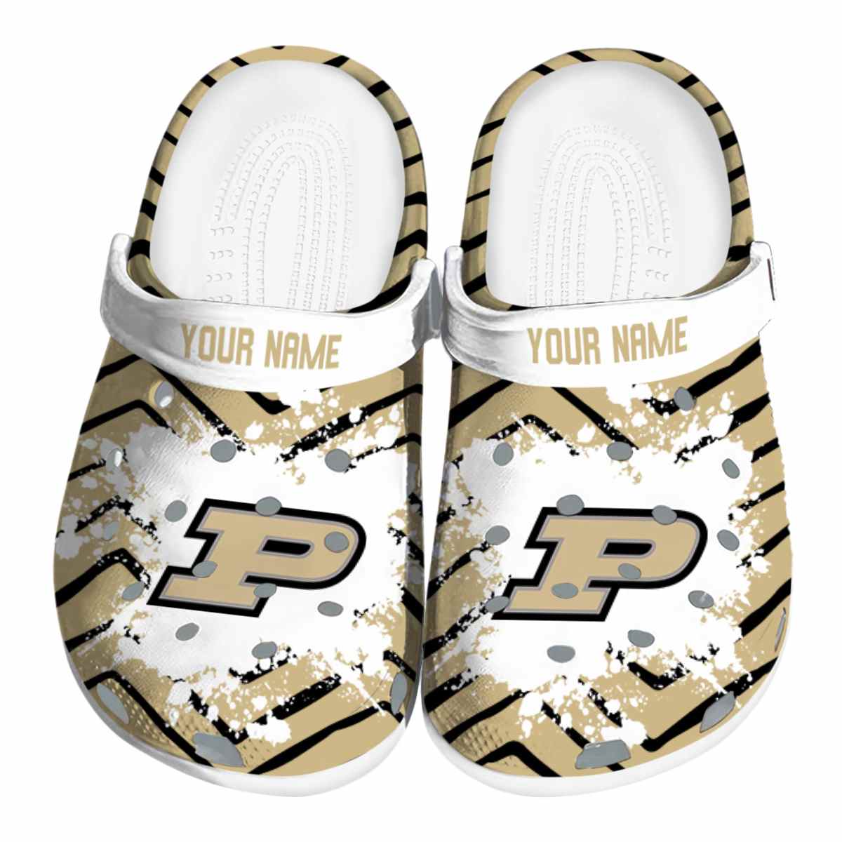 Purdue Boilermakers 2025 NCAA Sport Crocs Clogs For Men Women and Kids - GNL1464114