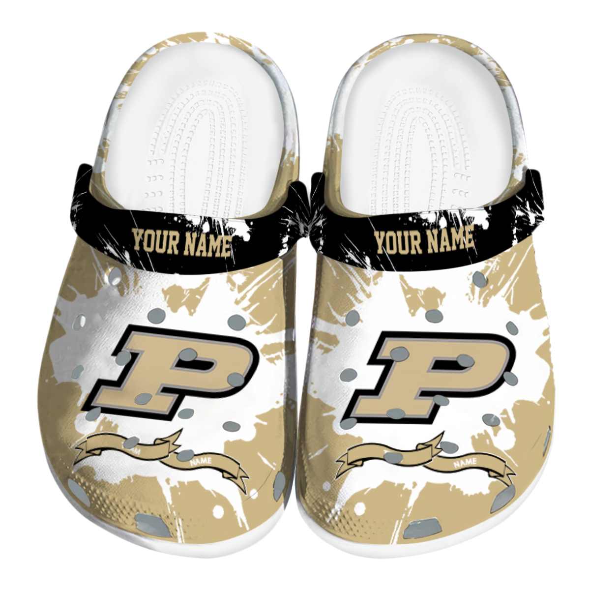 Purdue Boilermakers 2025 NCAA Sport Crocs Clogs For Men Women and Kids - GNL1464141