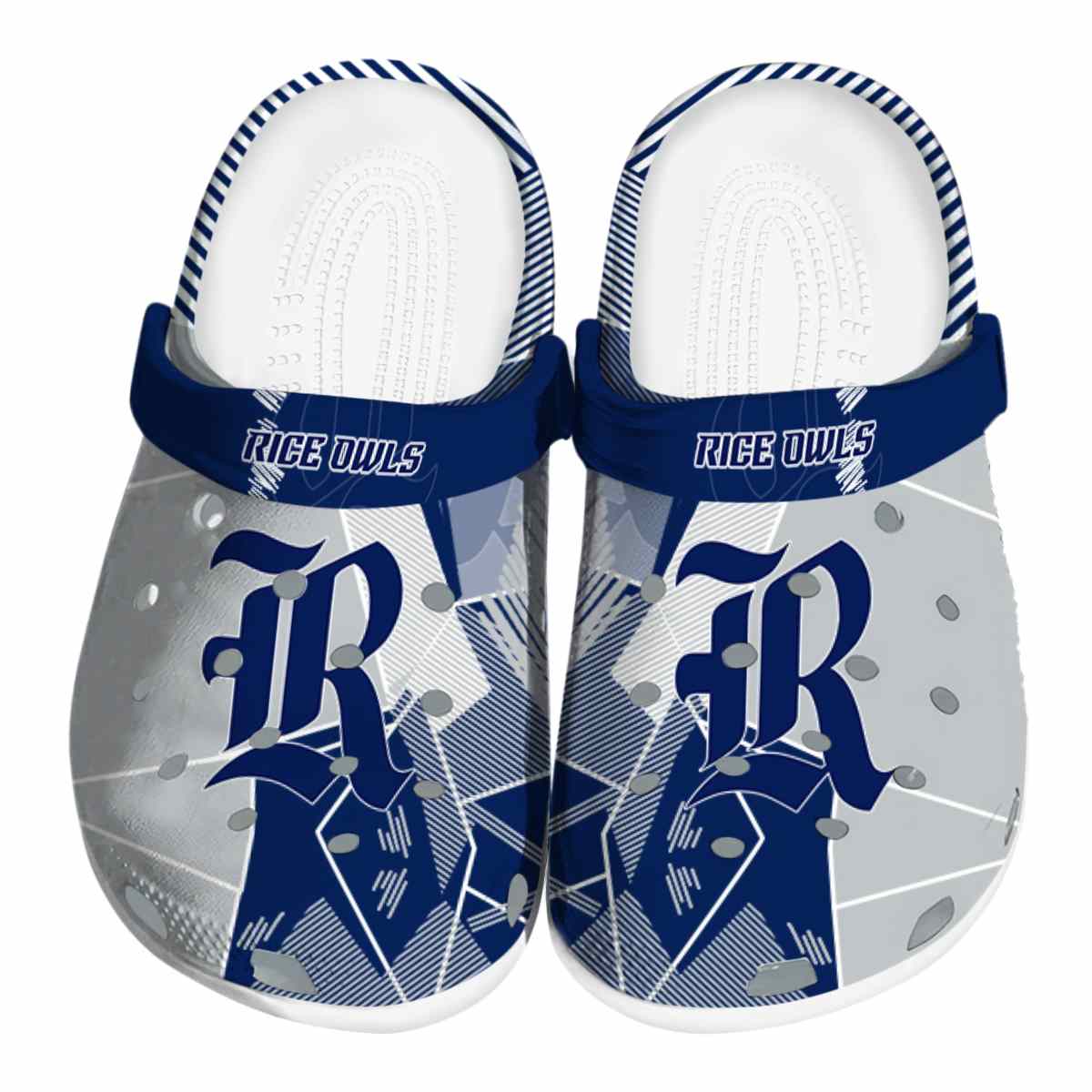 Rice Owls 2025 NCAA Sport Crocs Clogs For Men Women and Kids - GNL1464148
