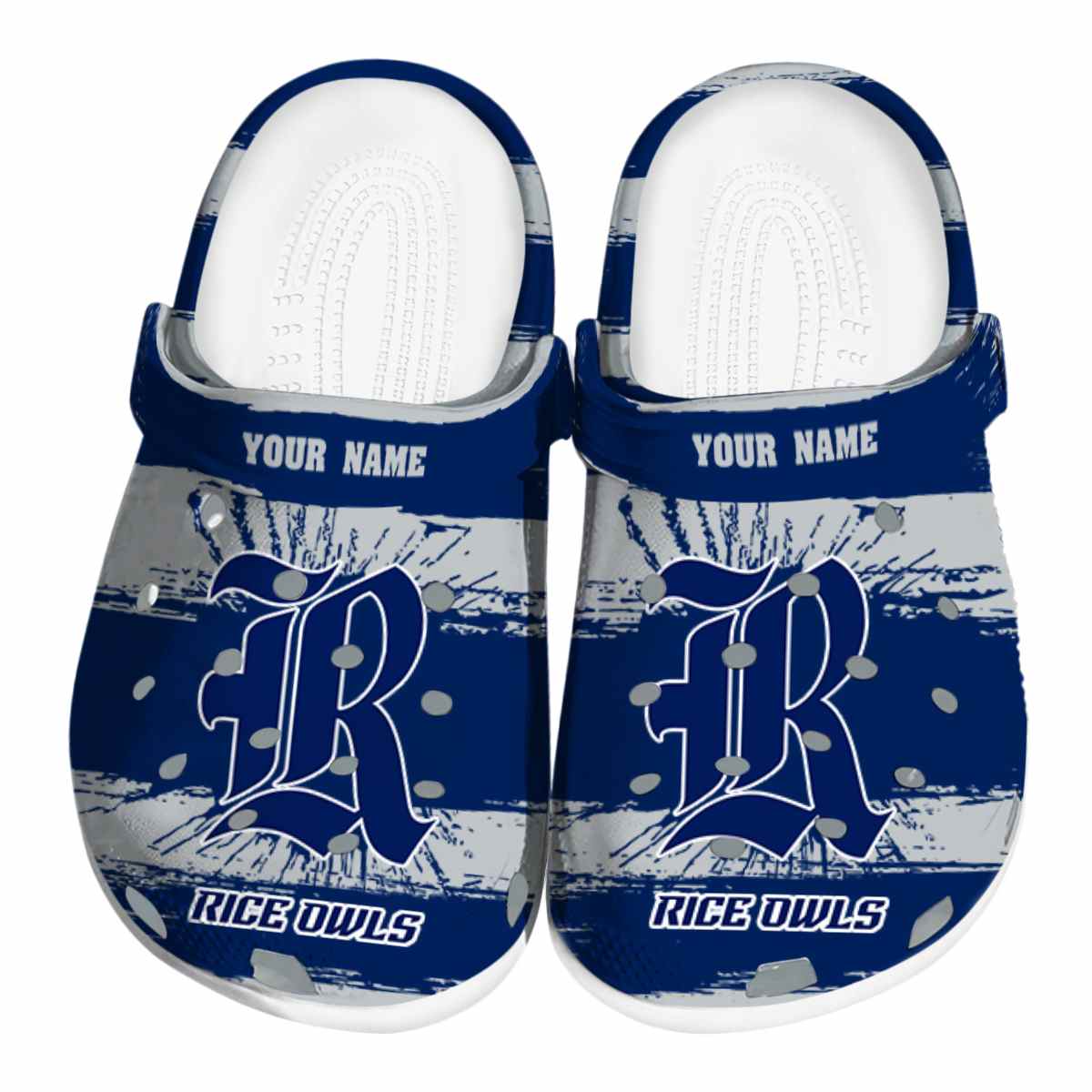 Rice Owls 2025 NCAA Sport Crocs Clogs For Men Women and Kids - GNL1464147