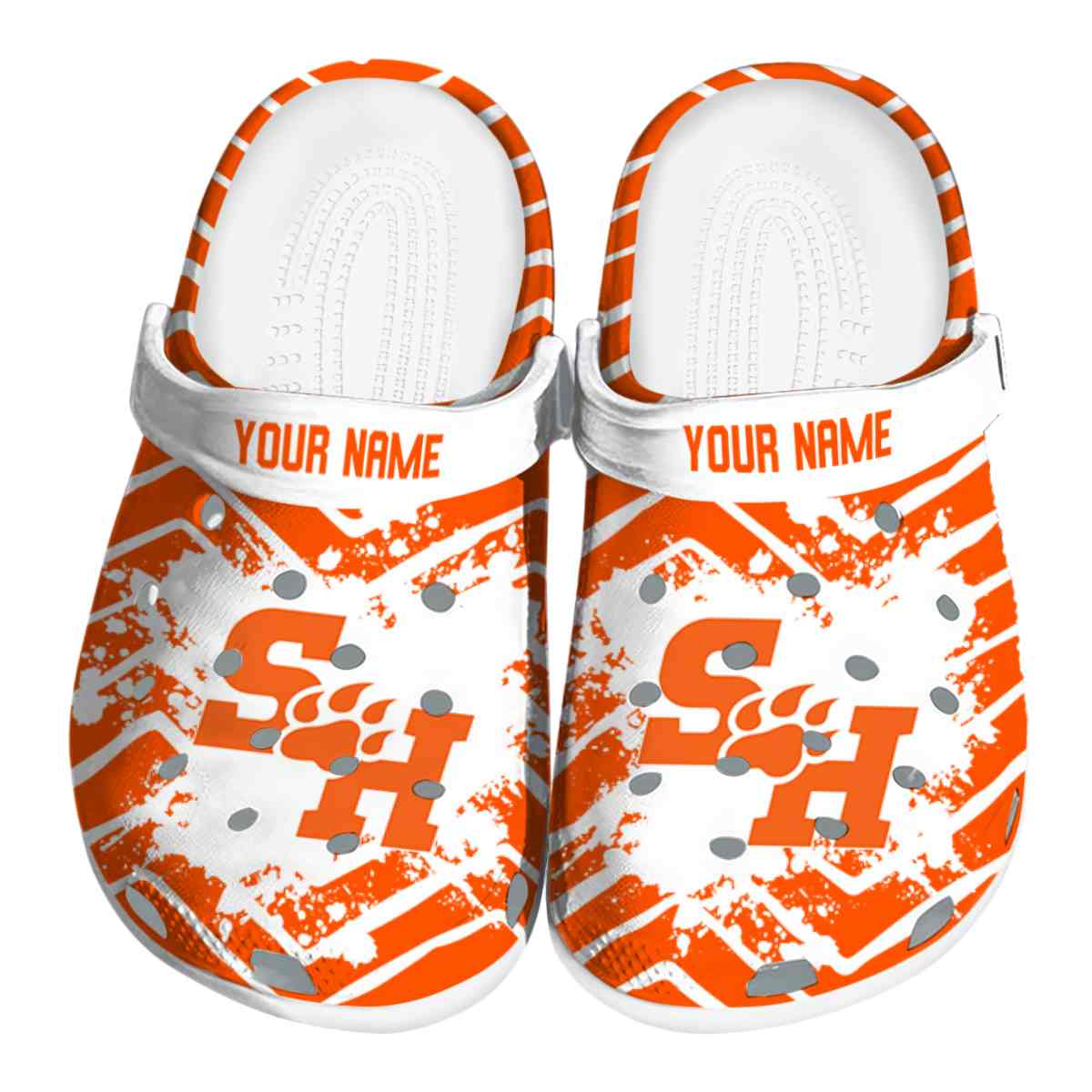 Sam Houston Bearkats 2025 NCAA Sport Crocs Clogs For Men Women and Kids - GNL1464179