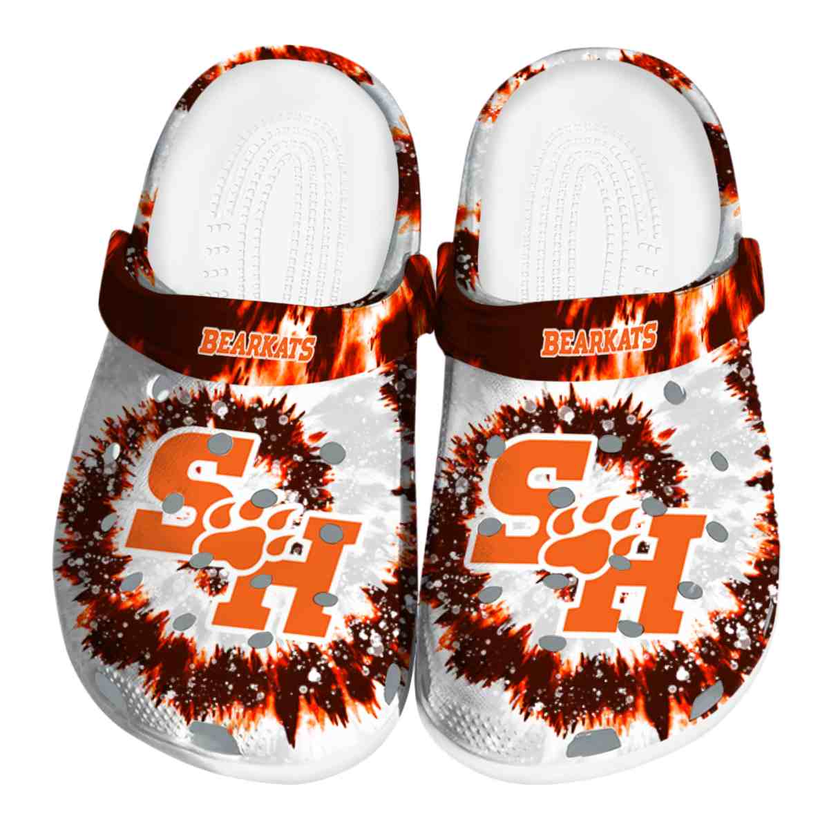Sam Houston Bearkats 2025 NCAA Sport Crocs Clogs For Men Women and Kids - GNL1464157