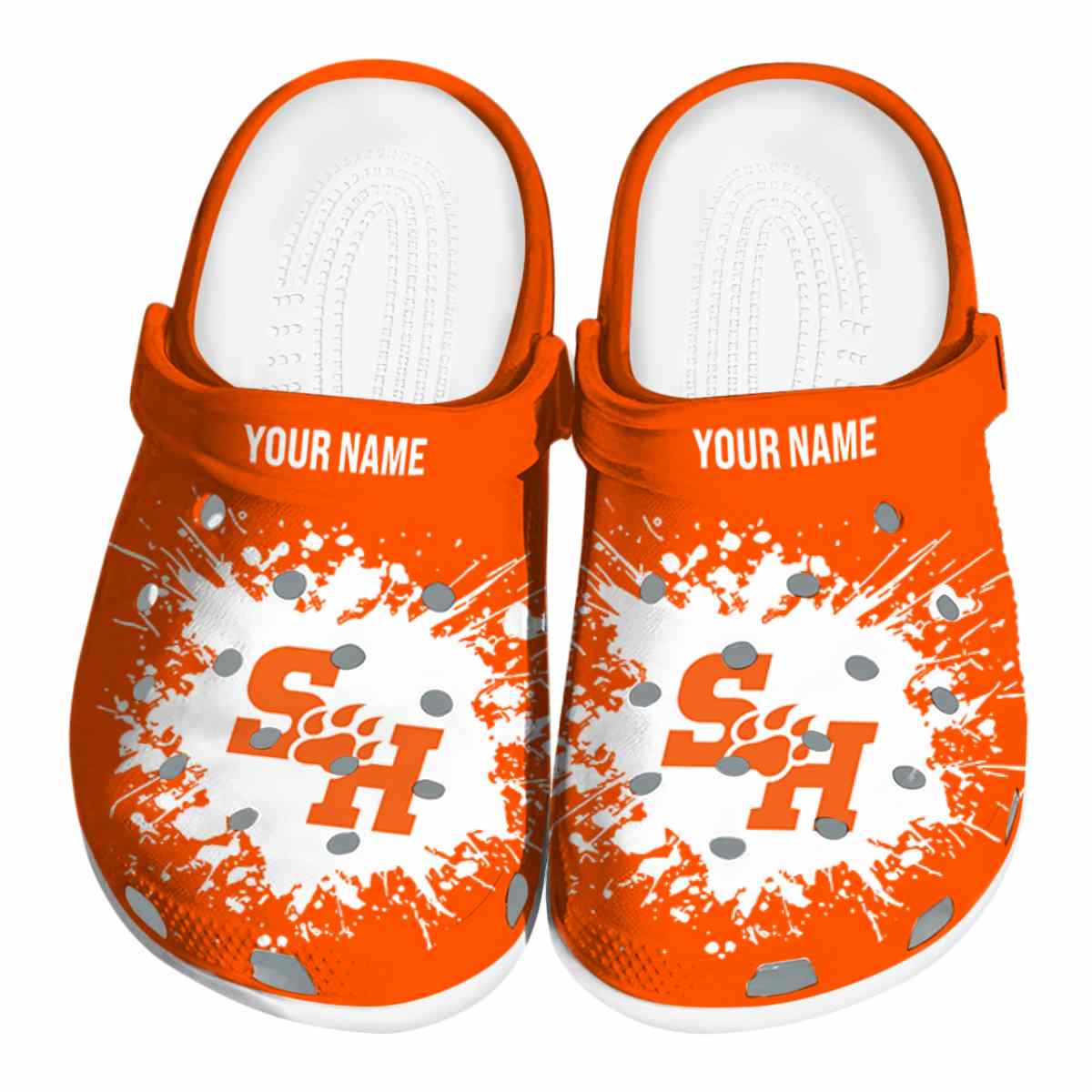 Sam Houston Bearkats 2025 NCAA Sport Crocs Clogs For Men Women and Kids - GNL1464167
