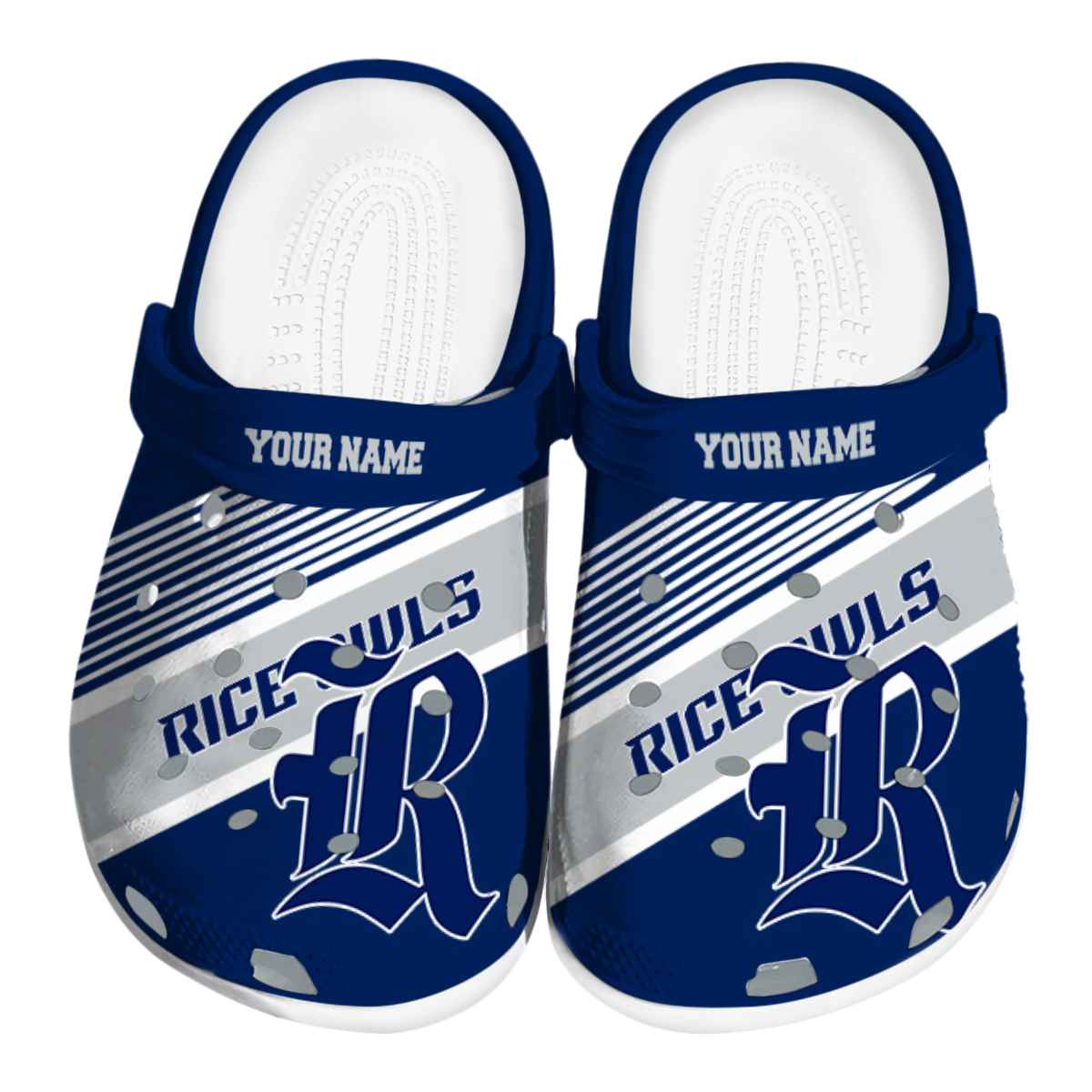 Rice Owls 2025 NCAA Sport Crocs Clogs For Men Women and Kids - GNL1464162