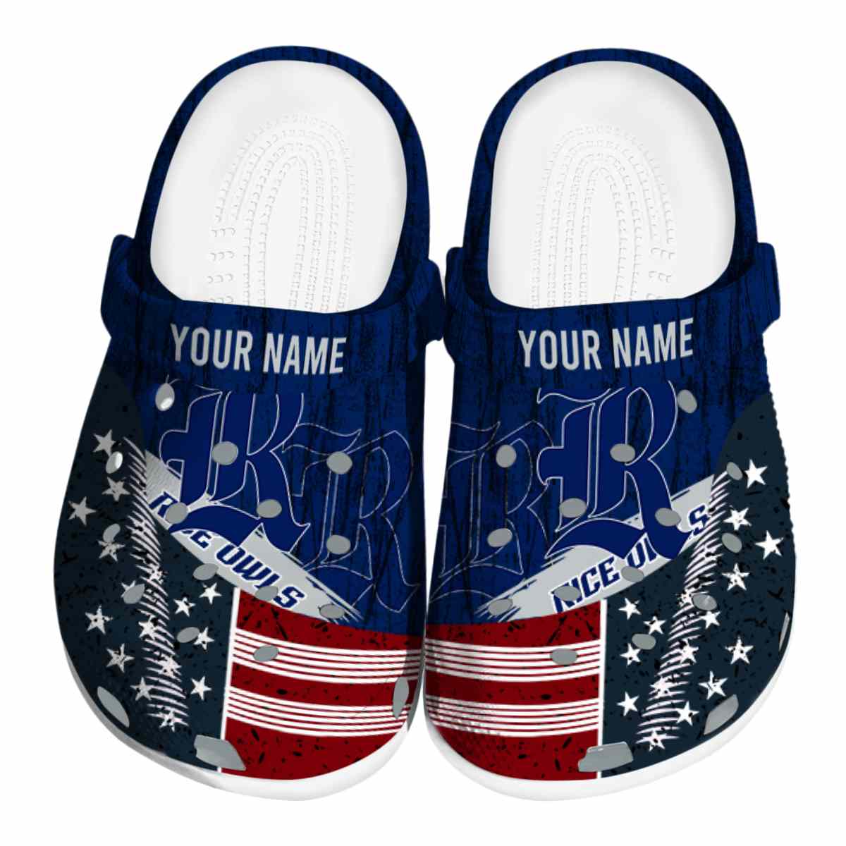 Rice Owls 2025 NCAA Sport Crocs Clogs For Men Women and Kids - GNL1464175