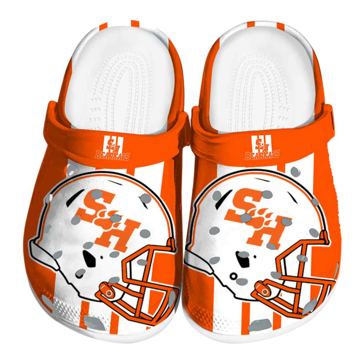 Sam Houston Bearkats 2025 NCAA Sport Crocs Clogs For Men Women and Kids - GNL1464180