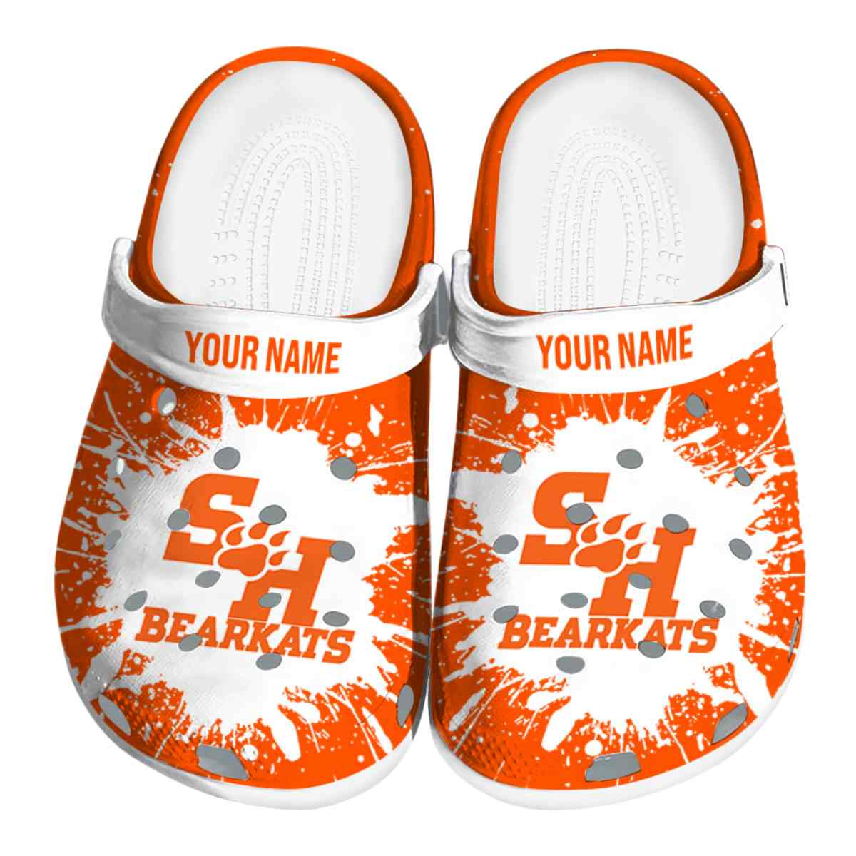 Sam Houston Bearkats 2025 NCAA Sport Crocs Clogs For Men Women and Kids - GNL1464204