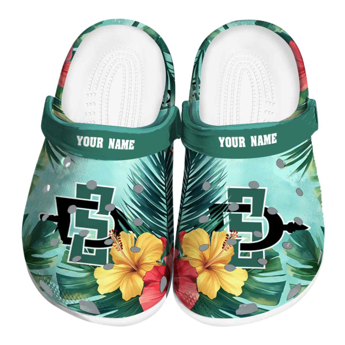 San Diego State Aztecs 2025 NCAA Sport Crocs Clogs For Men Women and Kids - GNL1464228