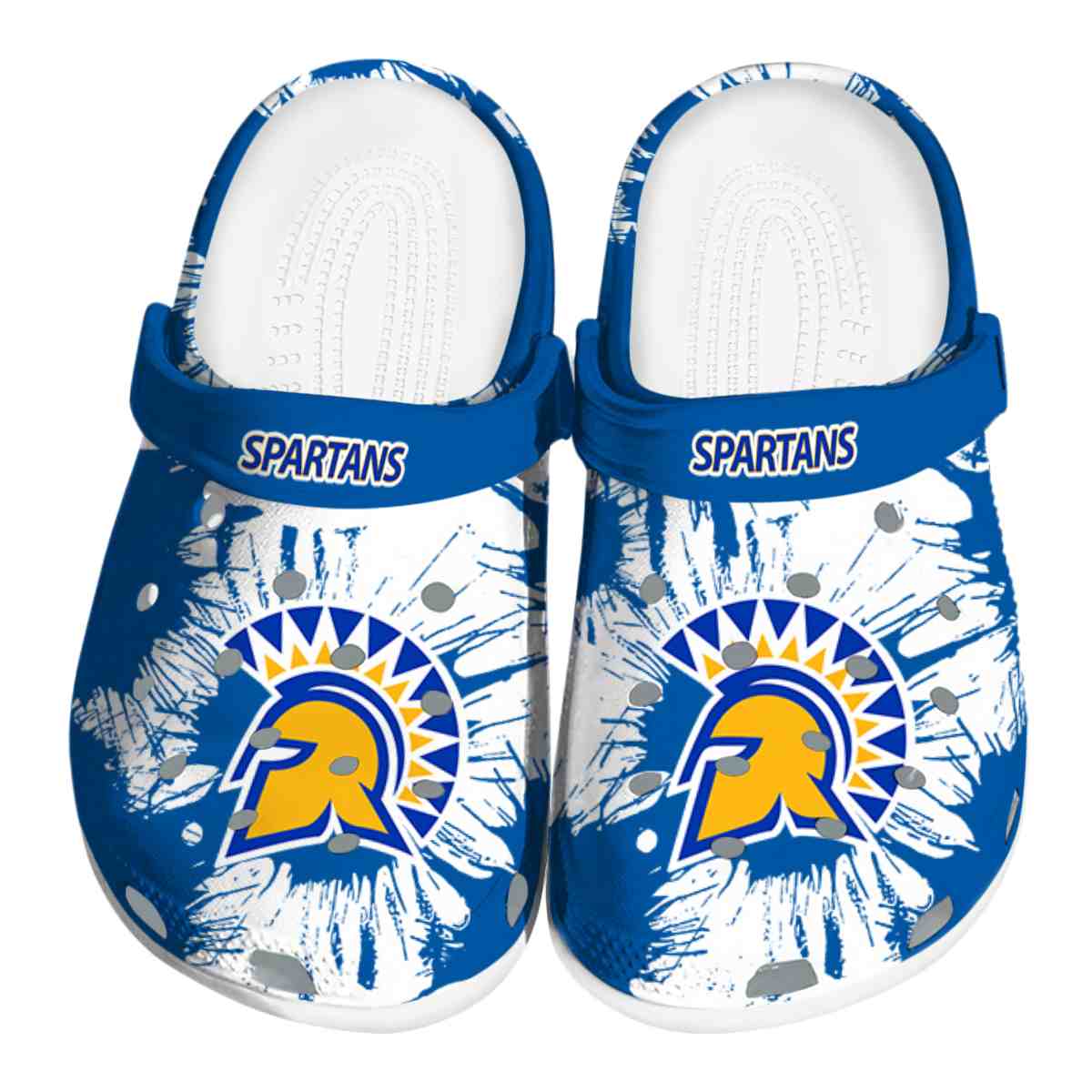 San Jose State Spartans 2025 NCAA Sport Crocs Clogs For Men Women and Kids - GNL1464257