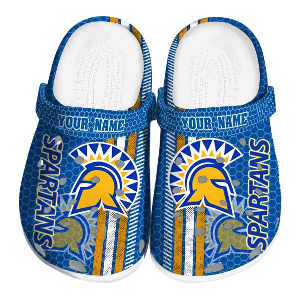 San Jose State Spartans 2025 NCAA Sport Crocs Clogs For Men Women and Kids - GNL1464251
