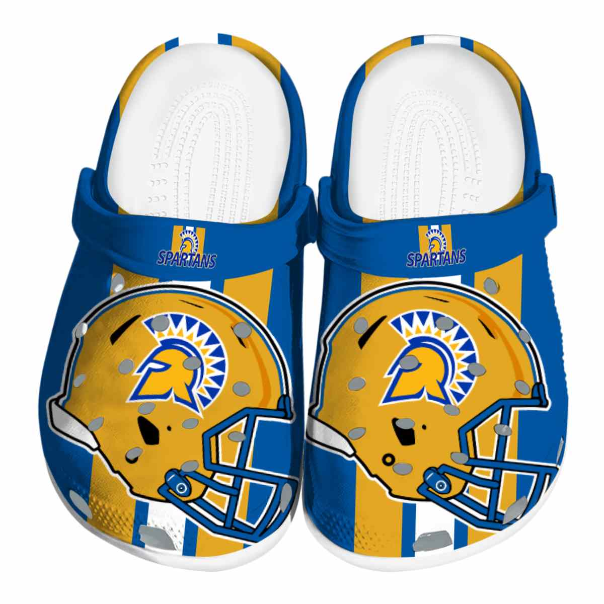 San Jose State Spartans 2025 NCAA Sport Crocs Clogs For Men Women and Kids - GNL1464248