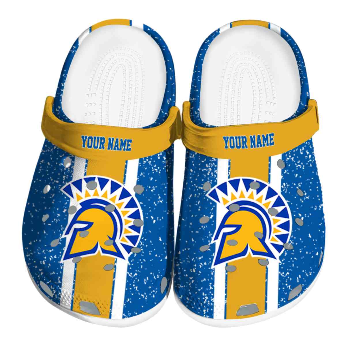 San Jose State Spartans 2025 NCAA Sport Crocs Clogs For Men Women and Kids - GNL1464260