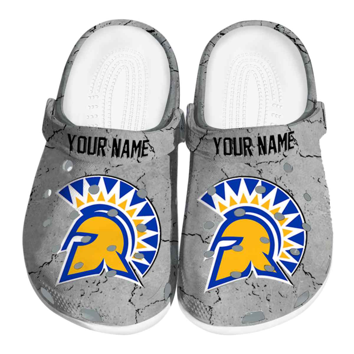 San Jose State Spartans 2025 NCAA Sport Crocs Clogs For Men Women and Kids - GNL1464268