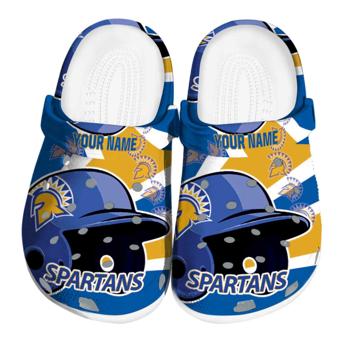 San Jose State Spartans 2025 NCAA Sport Crocs Clogs For Men Women and Kids - GNL1464274