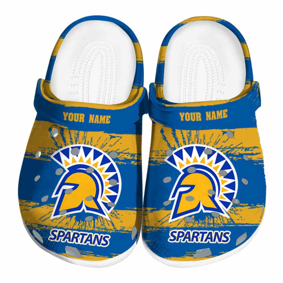 San Jose State Spartans 2025 NCAA Sport Crocs Clogs For Men Women and Kids - GNL1464259