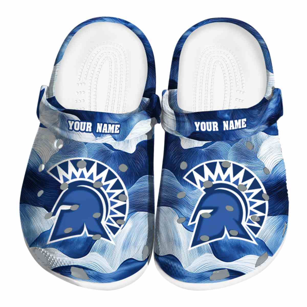 San Jose State Spartans 2025 NCAA Sport Crocs Clogs For Men Women and Kids - GNL1464279