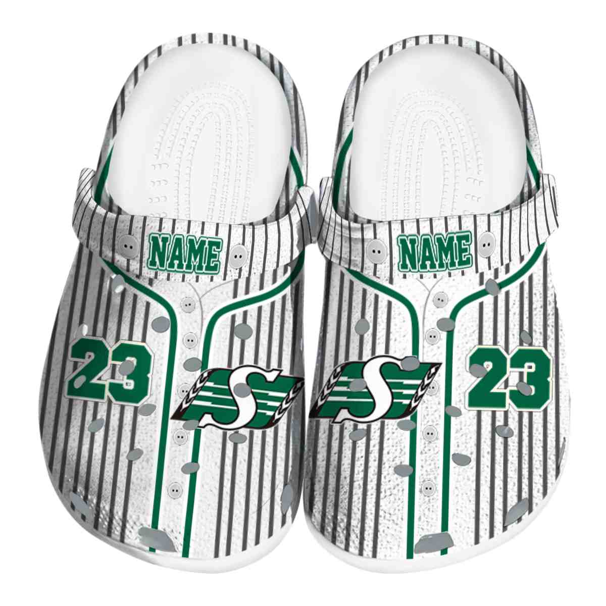 Saskatchewan Roughriders 2025 NCAA Sport Crocs Clogs For Men Women and Kids - GNL1464288