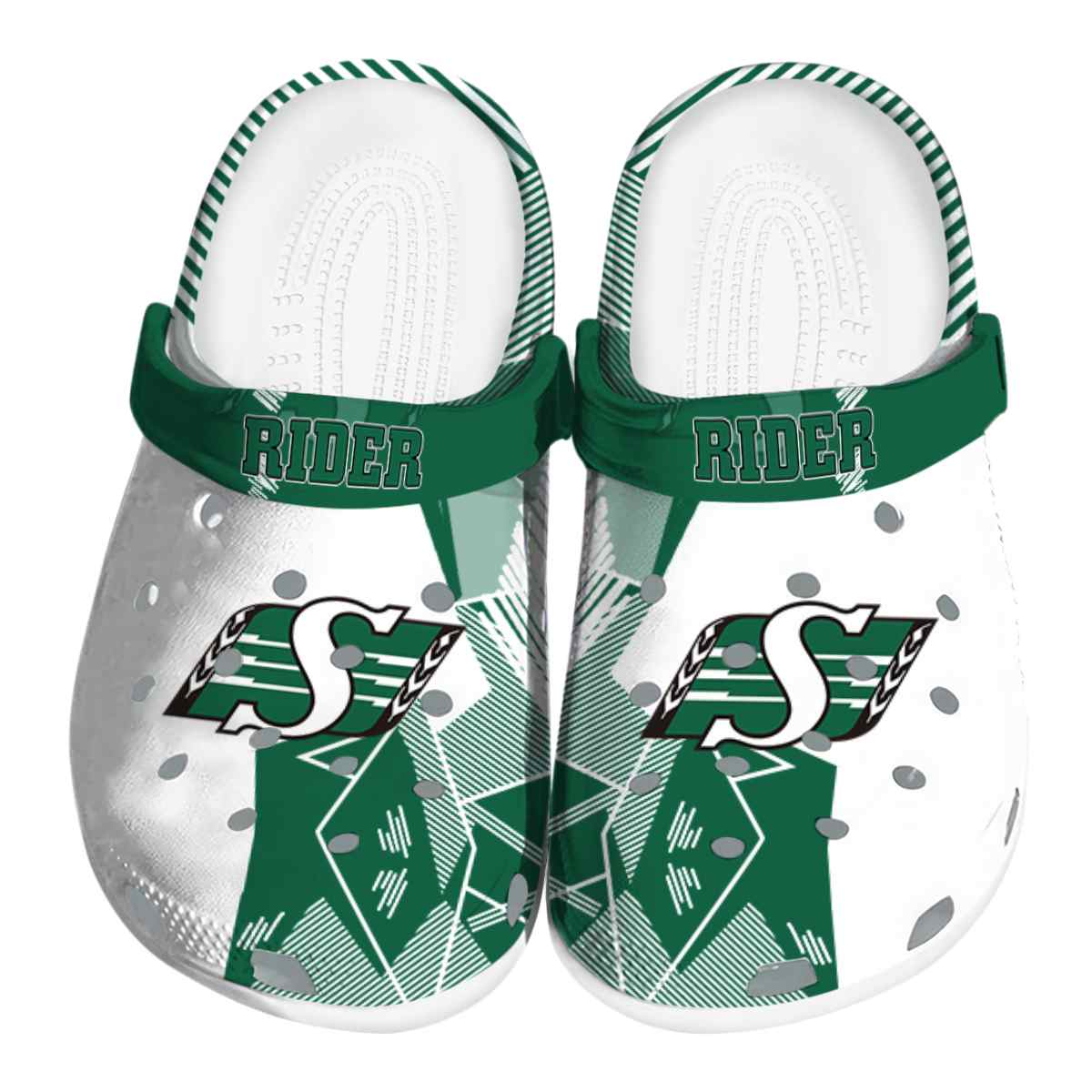 Saskatchewan Roughriders 2025 NCAA Sport Crocs Clogs For Men Women and Kids - GNL1464276