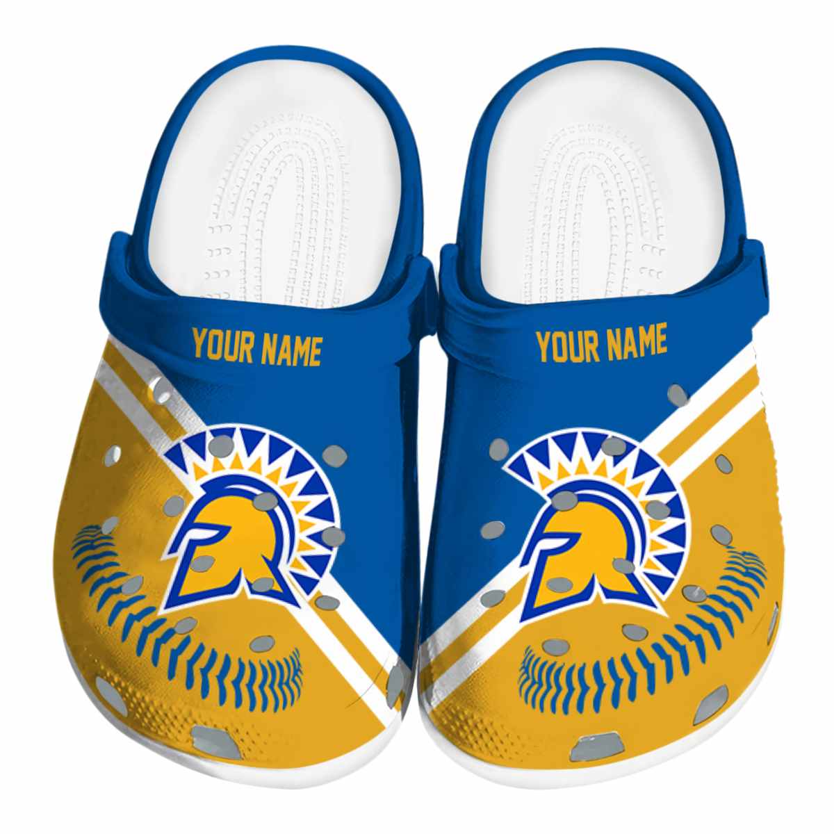 San Jose State Spartans 2025 NCAA Sport Crocs Clogs For Men Women and Kids - GNL1464301