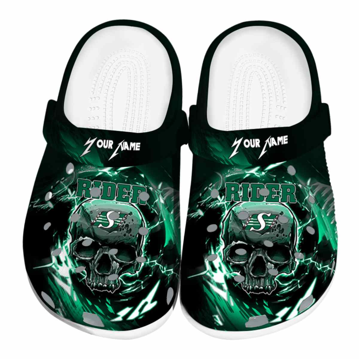 Saskatchewan Roughriders 2025 NCAA Sport Crocs Clogs For Men Women and Kids - GNL1464297