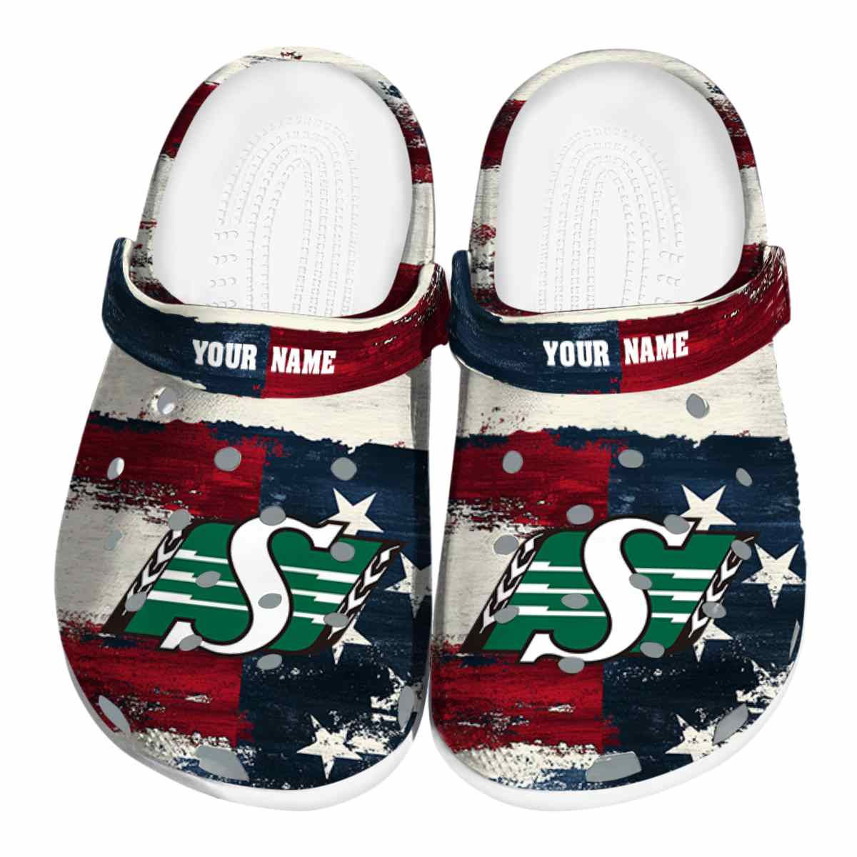 Saskatchewan Roughriders 2025 NCAA Sport Crocs Clogs For Men Women and Kids - GNL1464280